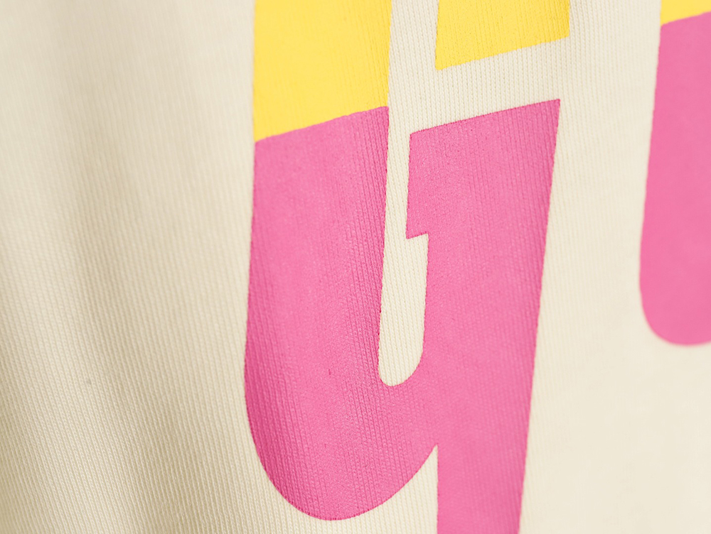 G*u*i limited edition lightning letter print short sleeves