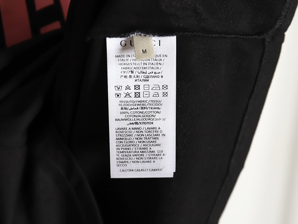 G*u*i classic rainbow logo wide t-shirt tsk1