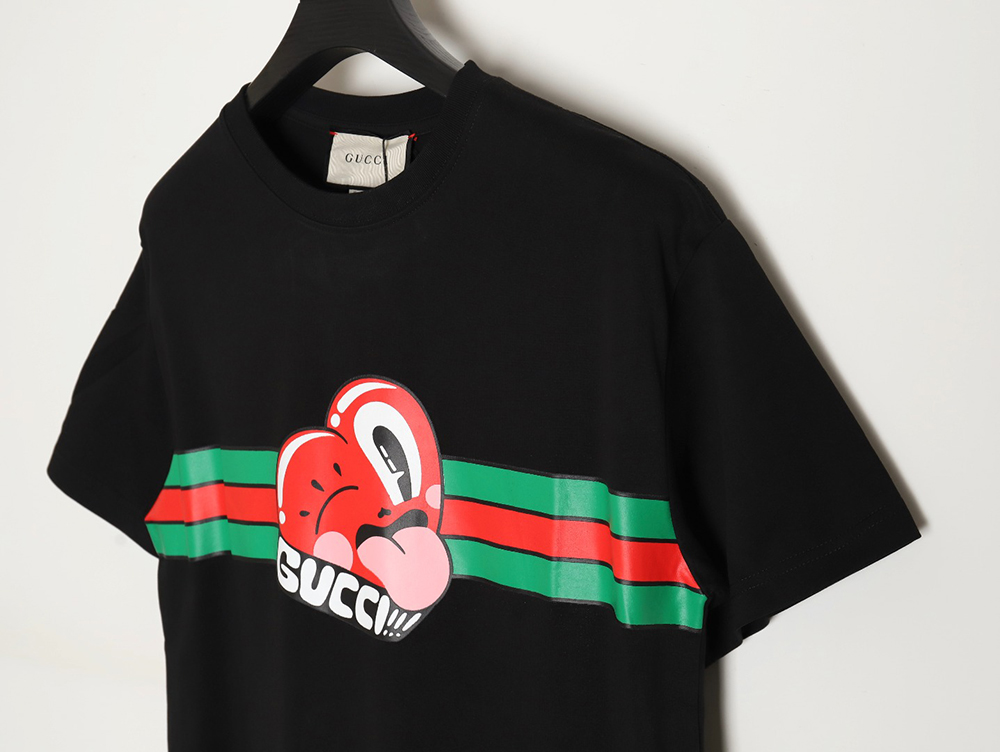 G*u*i capsule collection love print short sleeves tsk1