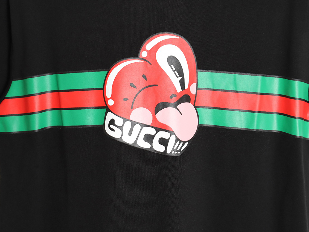 G*u*i capsule collection love print short sleeves tsk1