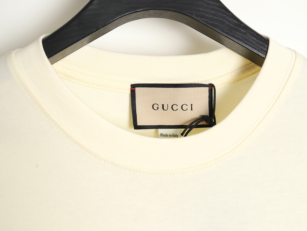 G*u*i classic sketch logo round neck short sleeves