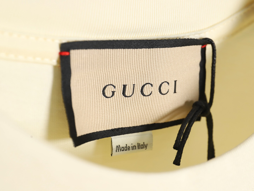 G*u*i classic sketch logo round neck short sleeves