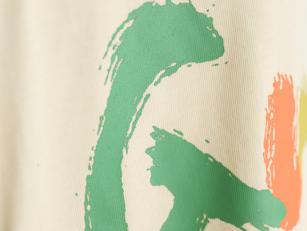 G*u*i classic sketch logo round neck short sleeves