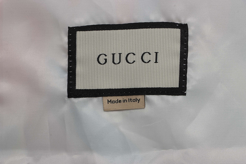 G*u*i 3d letter print jacket