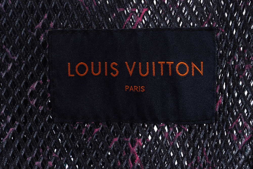 LV gradient presbyopic mesh hooded jacket