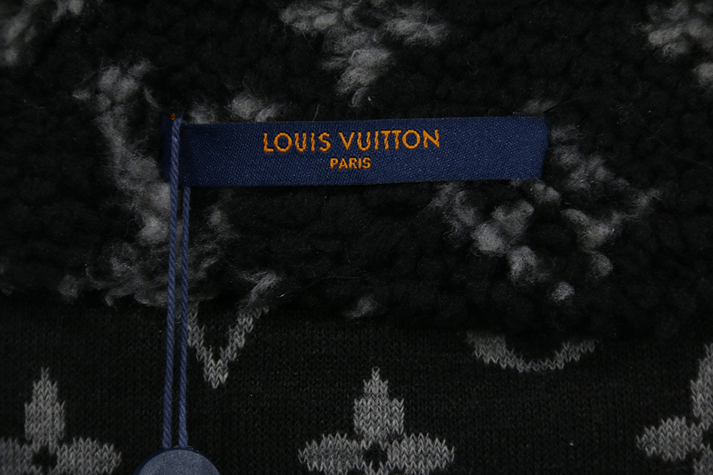 LV teddy velvet jacket
