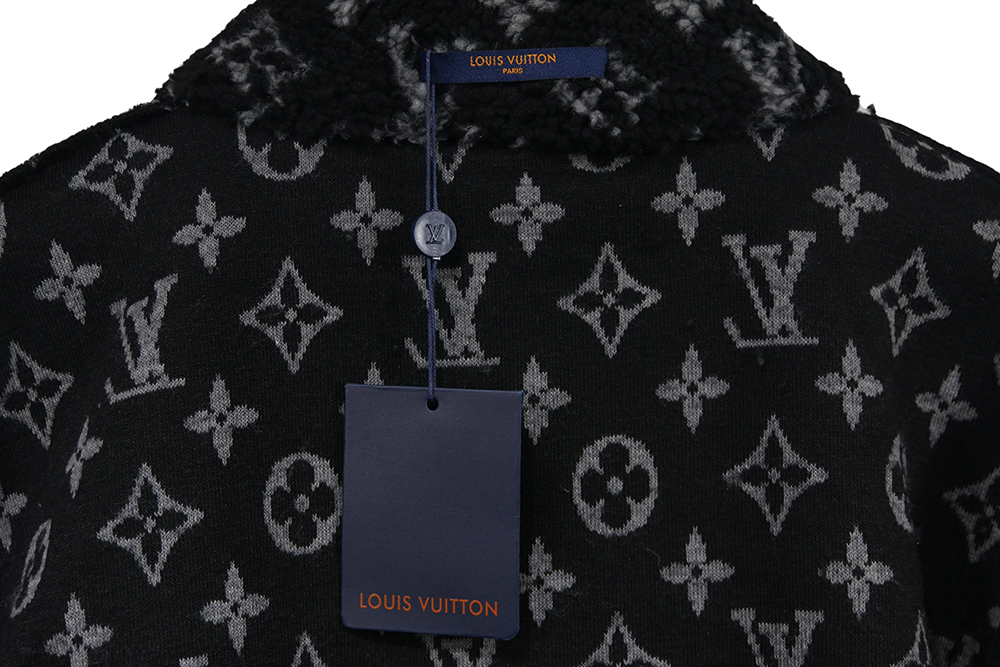 LV teddy velvet jacket