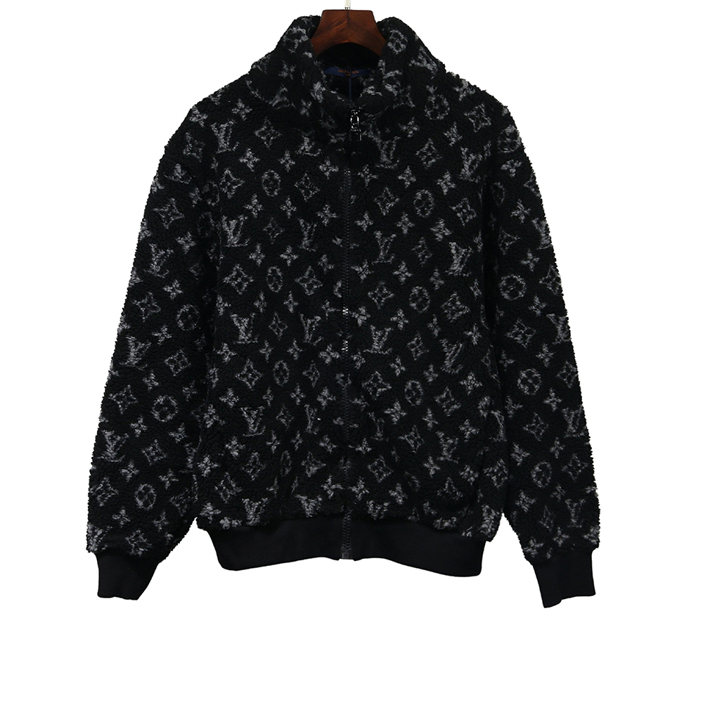LV teddy velvet jacket