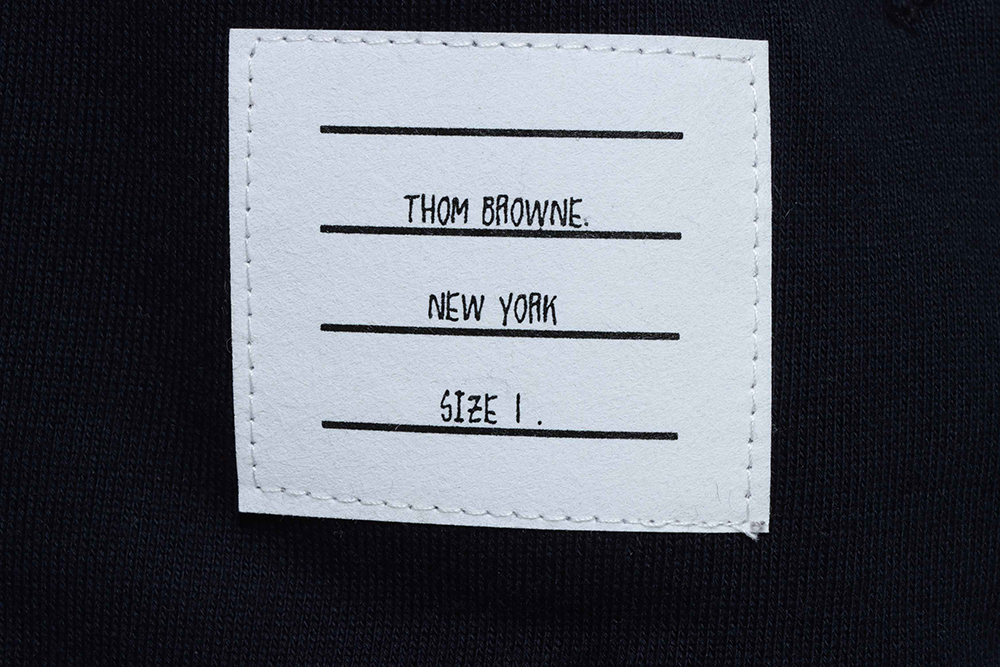 Thom Browne classic zip hoodie