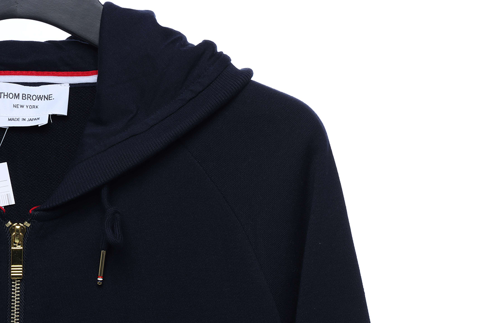 Thom Browne classic zip hoodie