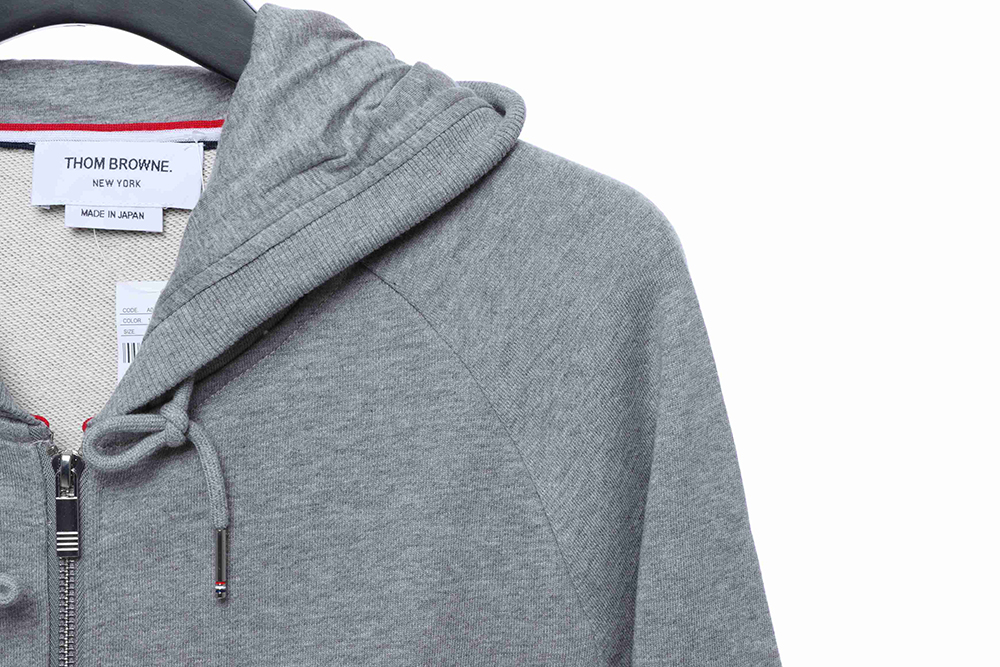 Thom Browne classic zip hoodie TSK1
