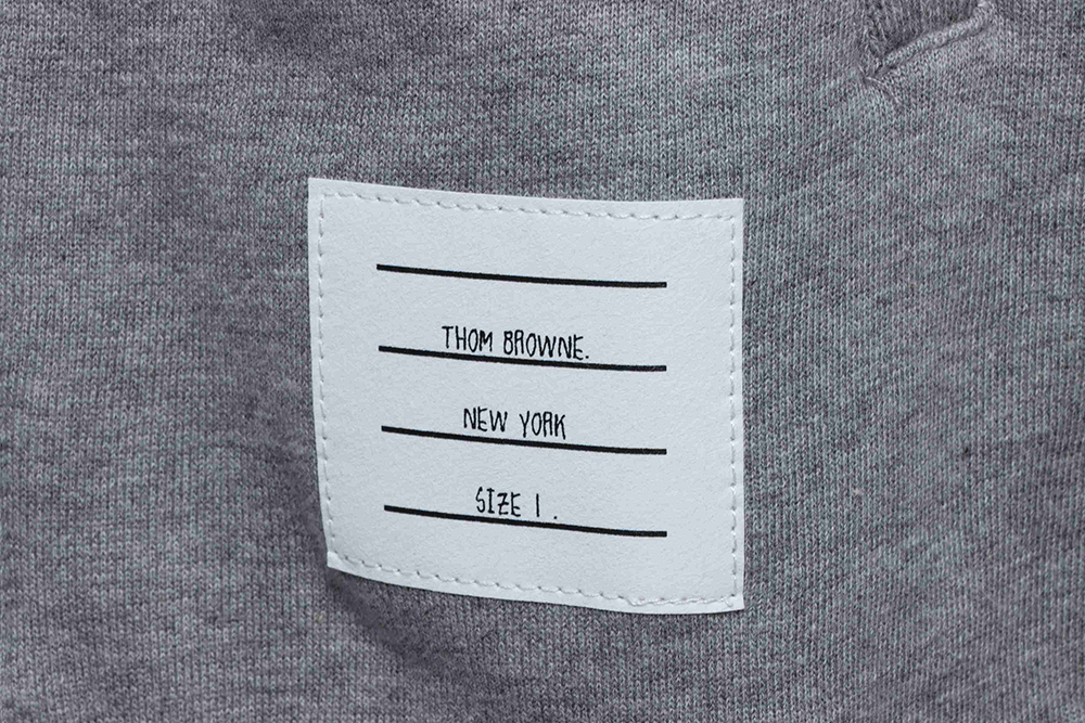 Thom Browne classic zip hoodie TSK1