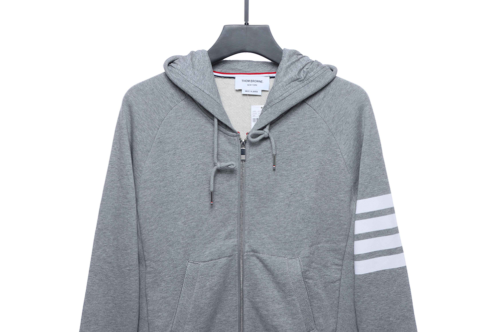 Thom Browne classic zip hoodie TSK1