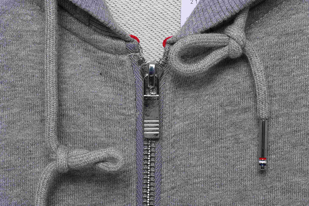Thom Browne classic zip hoodie TSK1
