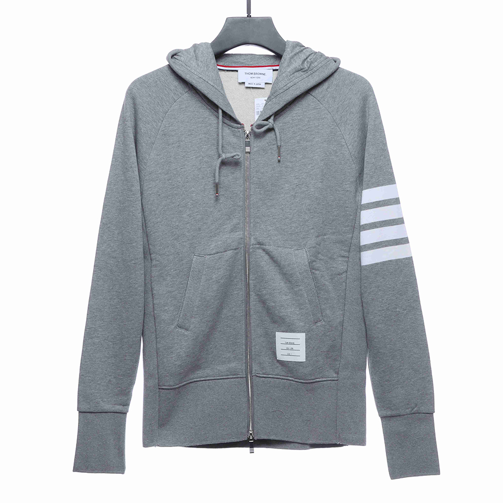 Thom Browne classic zip hoodie TSK1