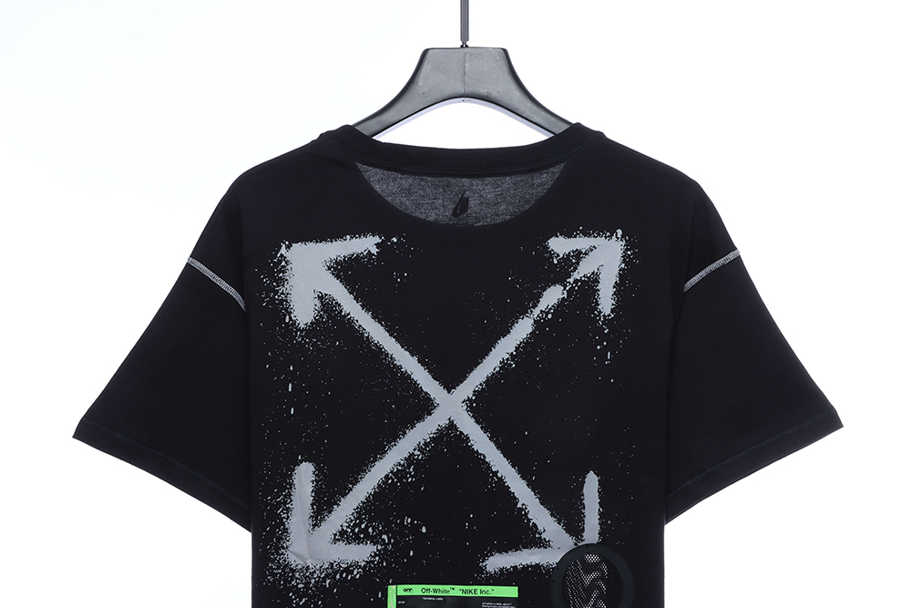 Nike & Off White joint irregular short sleeves