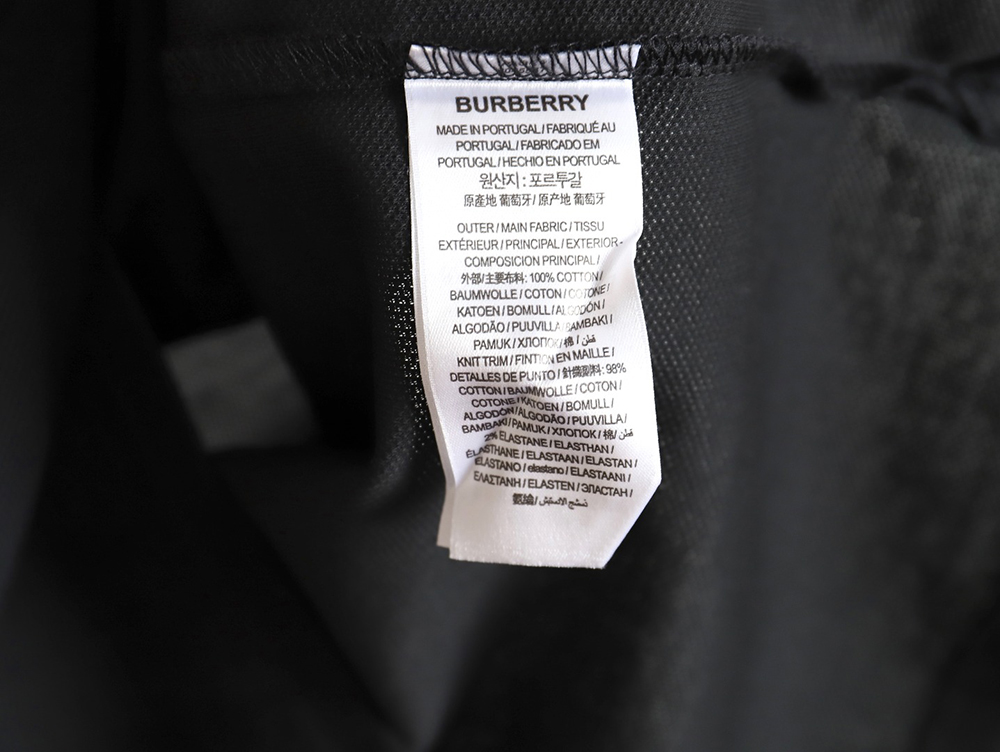 B**rry 22ss button bt logo short sleeve polo shirt tsk2