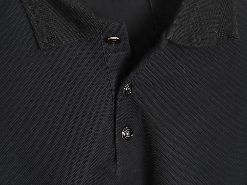 B**rry 22ss button bt logo short sleeve polo shirt tsk2