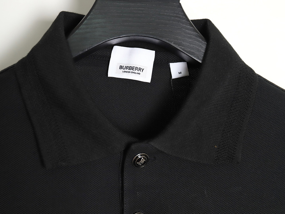 B**rry 22ss button bt logo short sleeve polo shirt tsk2