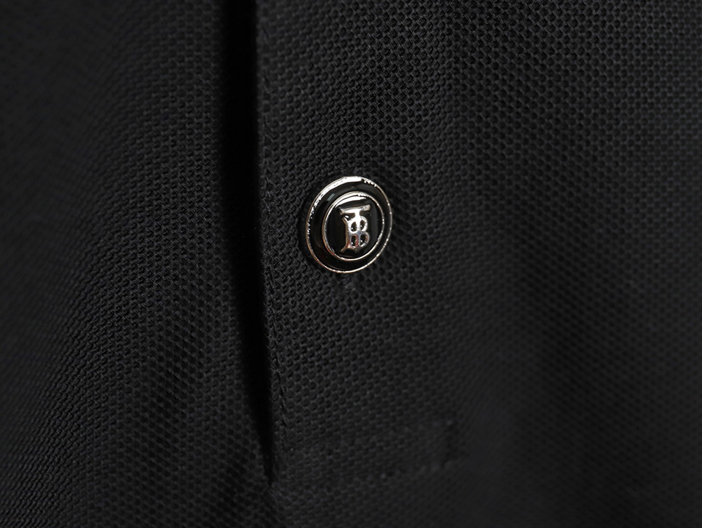 B**rry 22ss button bt logo short sleeve polo shirt tsk2