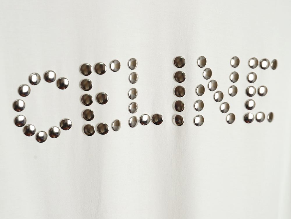 Ce**e studded letter t-shirt