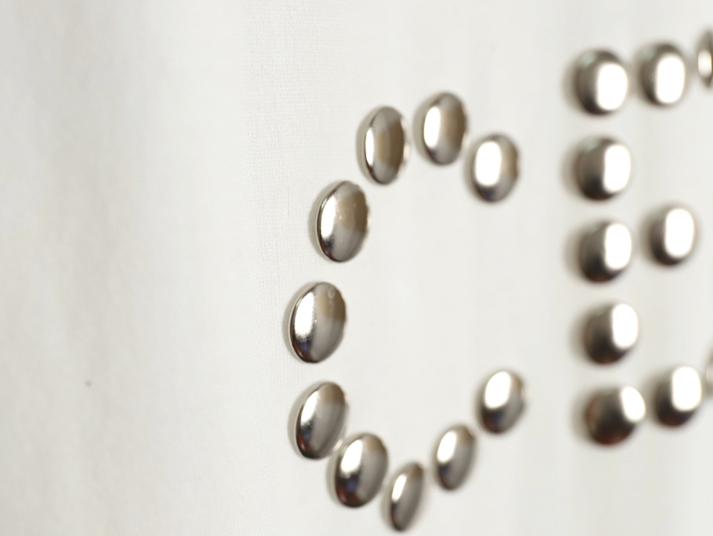 Ce**e studded letter t-shirt