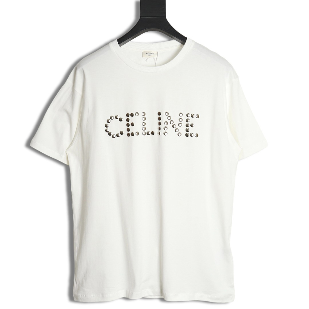 Ce**e studded letter t-shirt