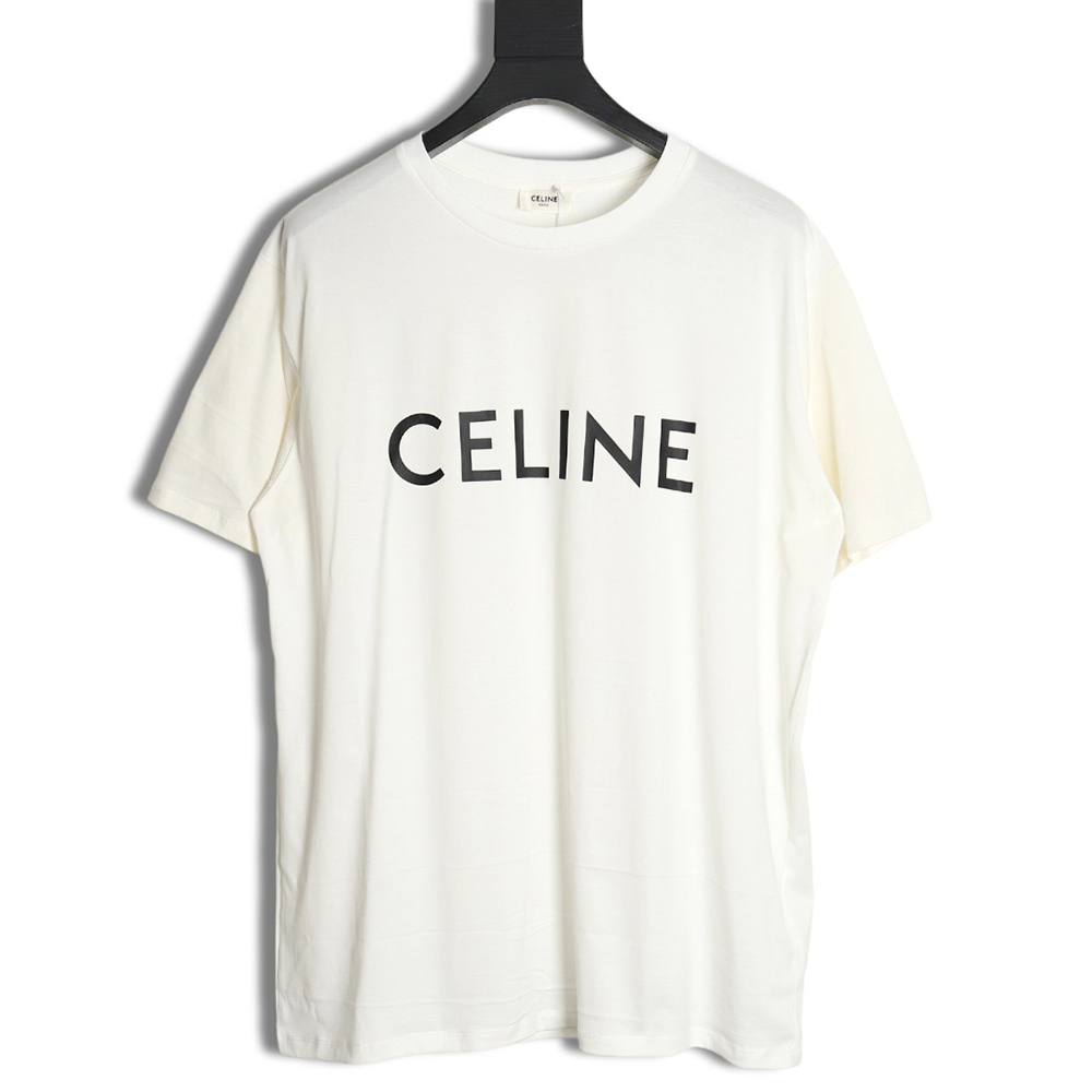 Ce**e basic logo printed t-shirt tsk1