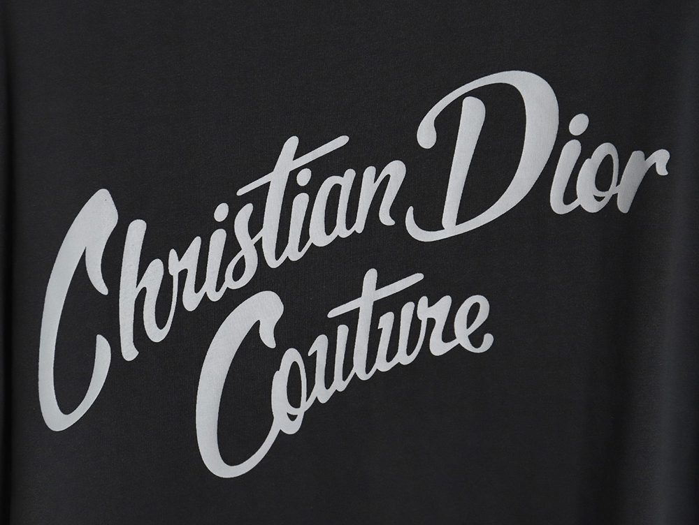 D*or 24ss back printed short sleeves tsk1