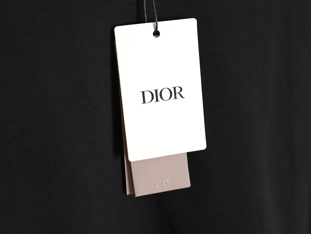 D*or 24ss back printed short sleeves tsk1