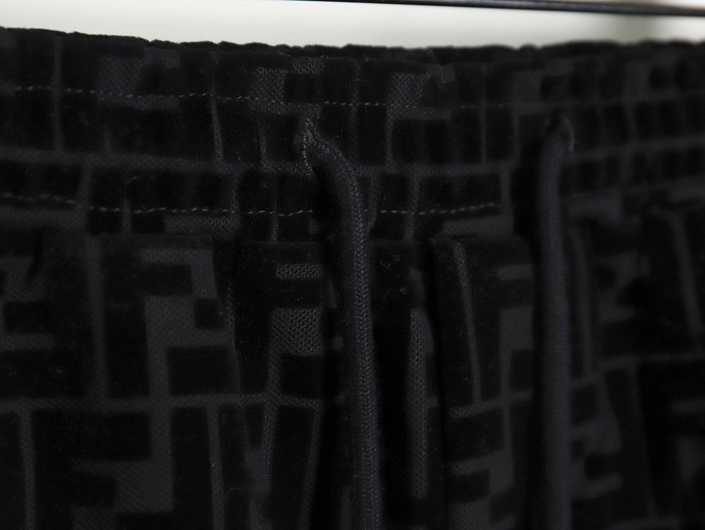 F**di 22ss ff all-over printed flocked shorts