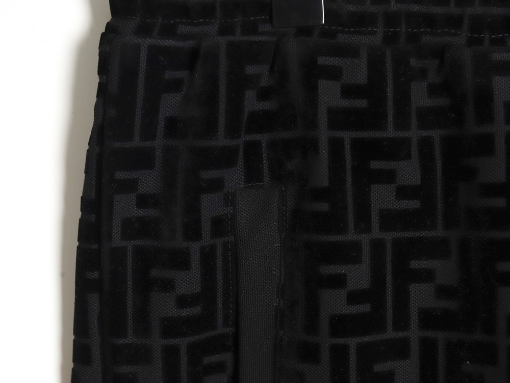 F**di 22ss ff all-over printed flocked shorts