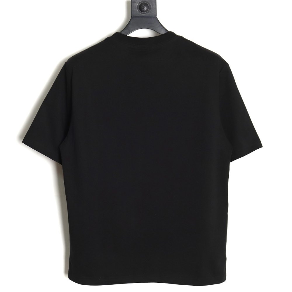 F**di double f colorful painted line printed short sleeves