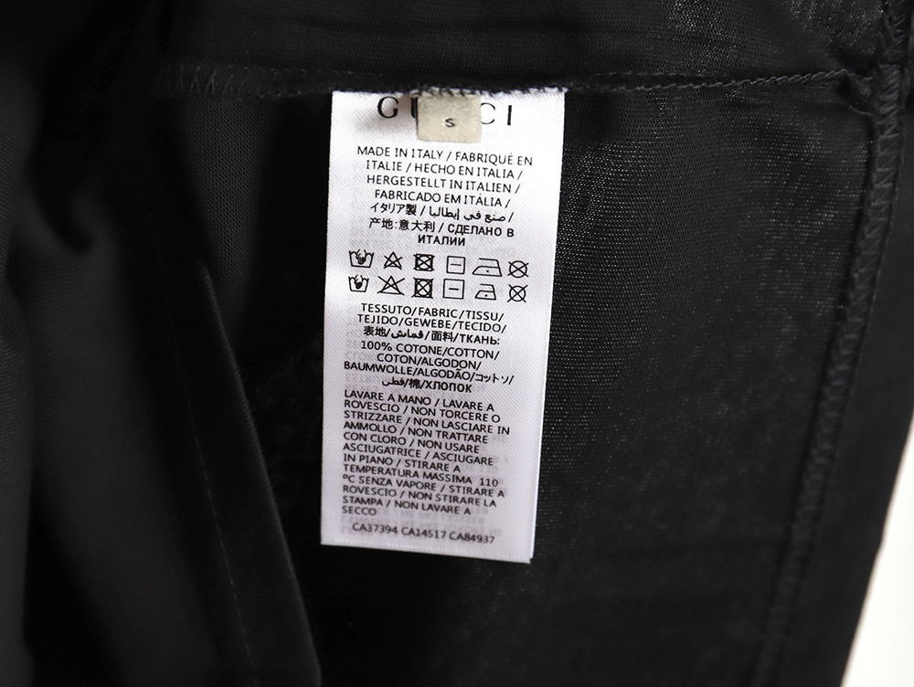 G*u*i classic sketch logo round neck short sleeves