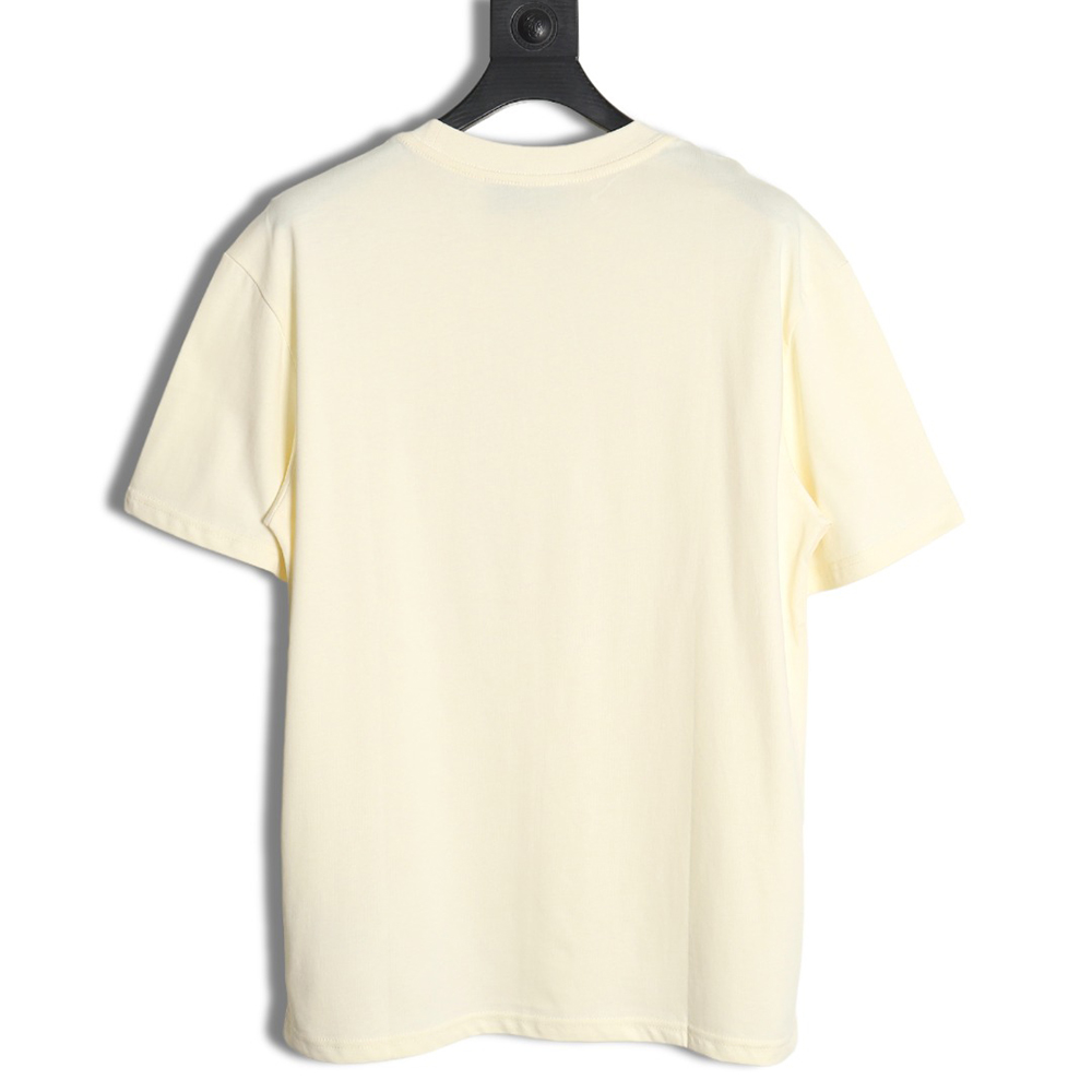 G*u*i 24ss rainbow letter print short sleeves