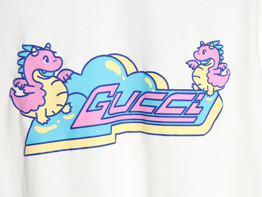 G*u*i puff puff print short sleeves