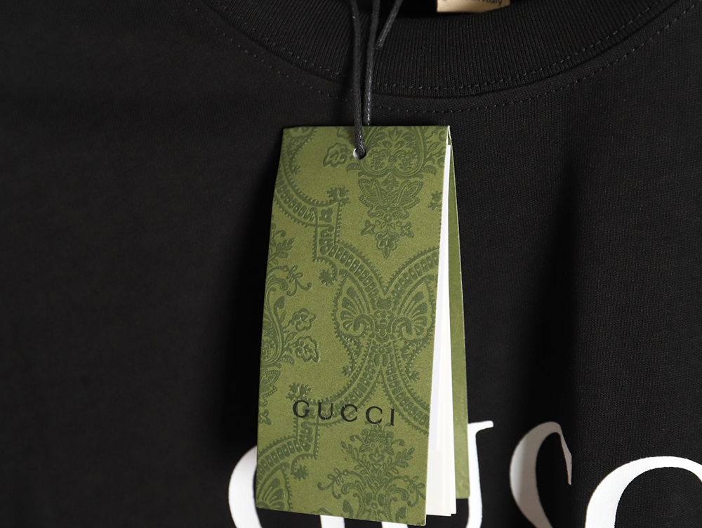 G*u*i 24ss belt interlocking round neck short sleeves tsk1