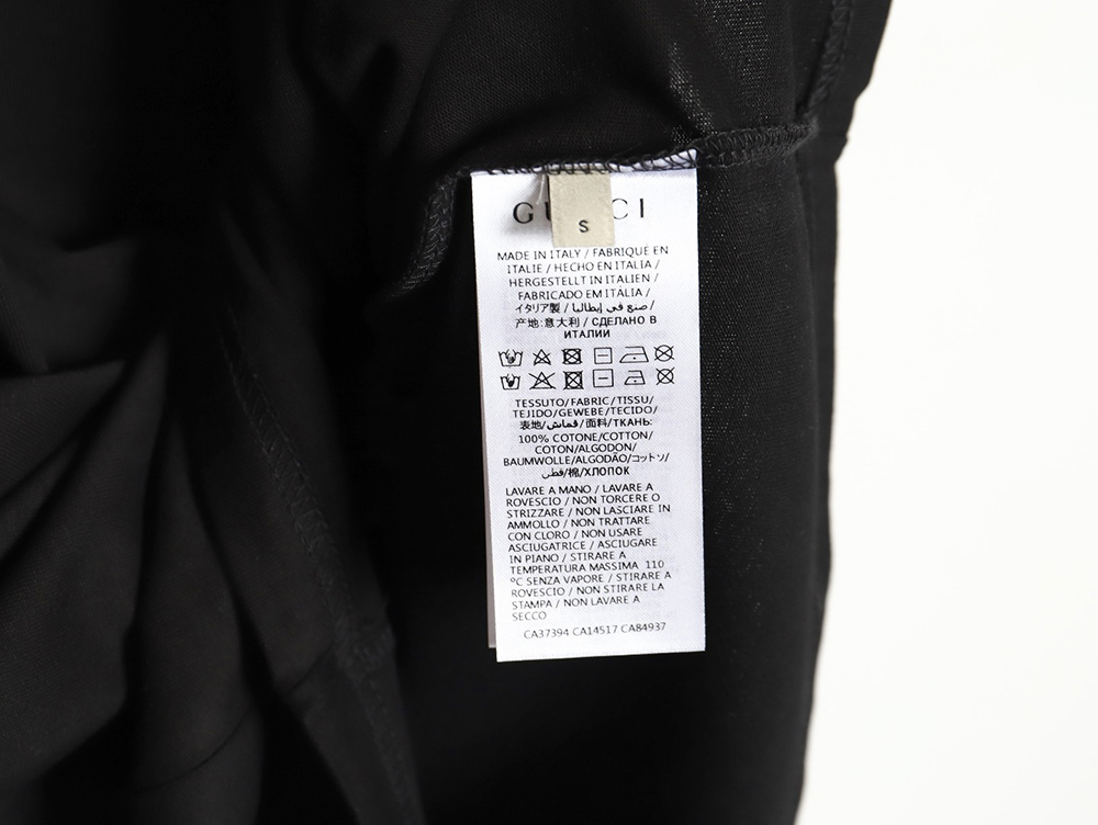 G*u*i 24ss belt interlocking round neck short sleeves tsk1