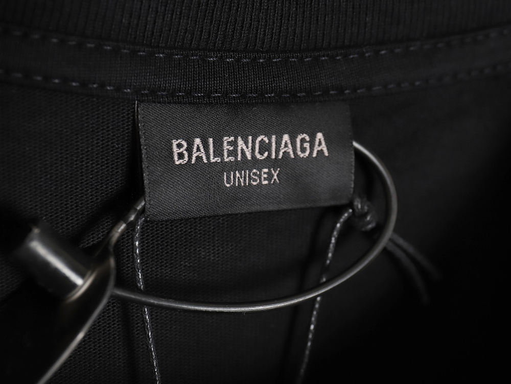 Ba*len*cia*ga 22ss seal print short sleeves