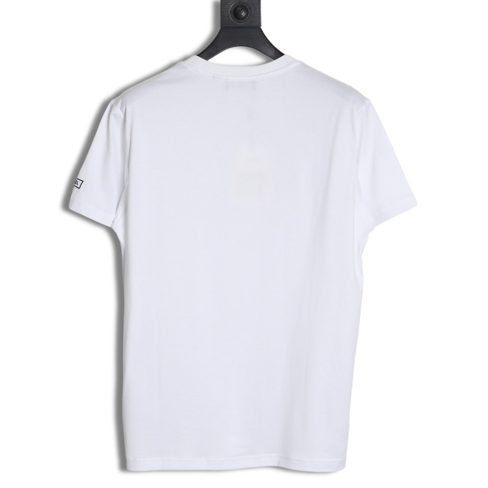 Ch*el classic embroidered double c short sleeves