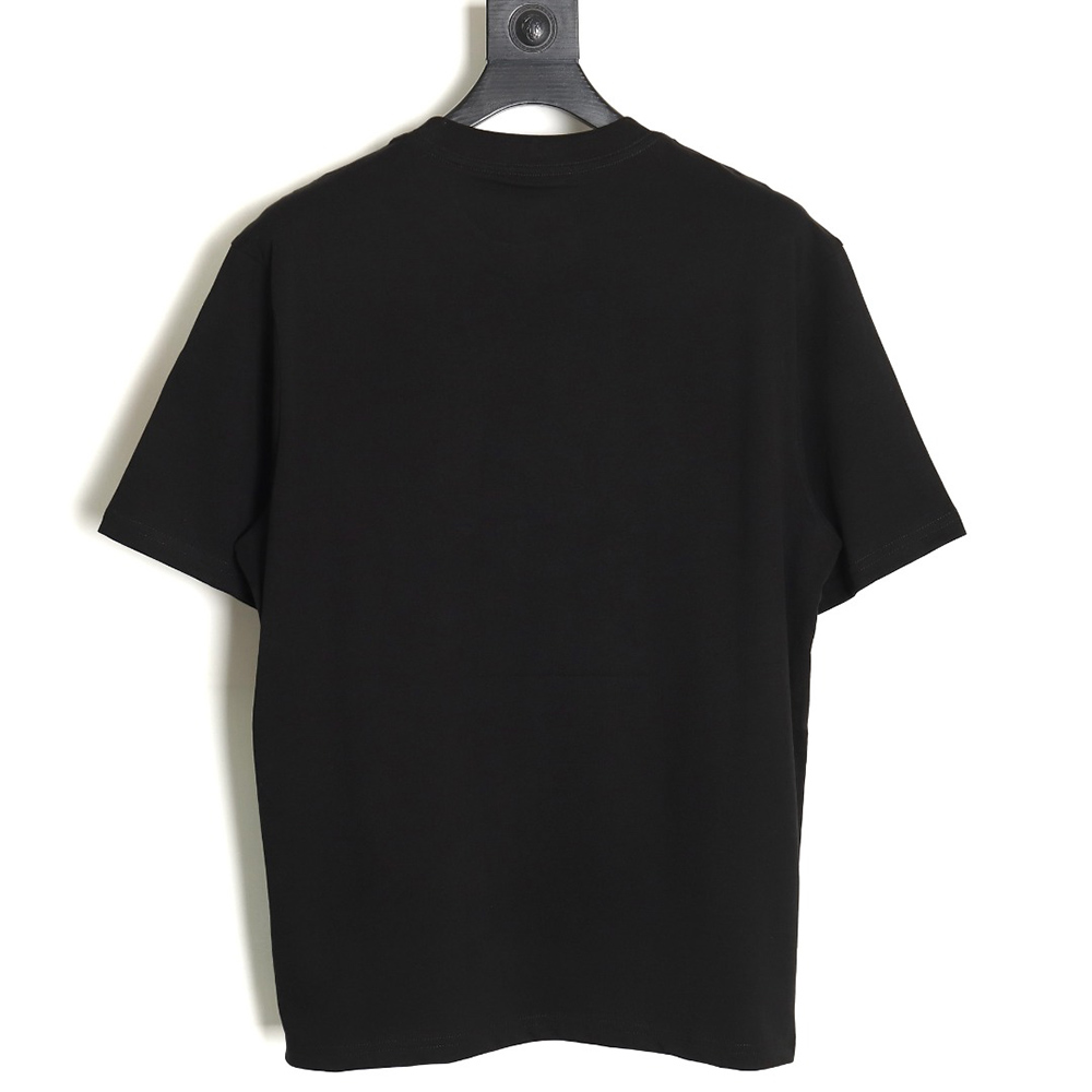 F**di leather label logo short sleeves tsk1