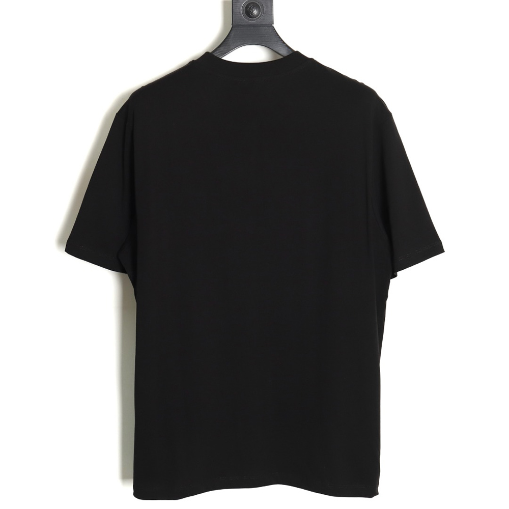 G*u*i little tiger head logo printed short sleeves