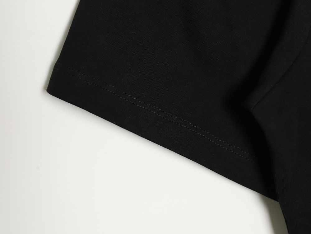 G*u*i little tiger head logo printed short sleeves