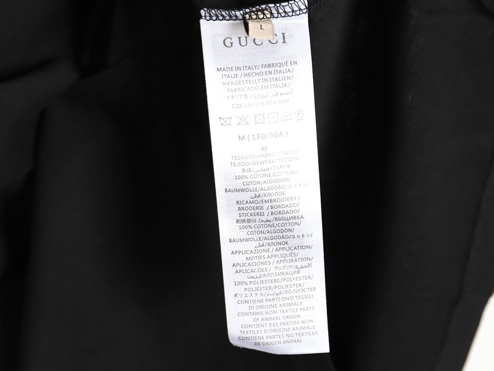 G*u*i 3d 1921 letter short-sleeved t-shirt