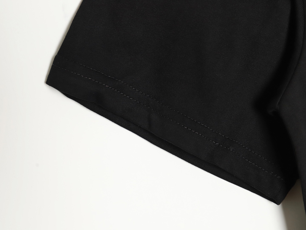 G*u*i smiley print crew neck short sleeves