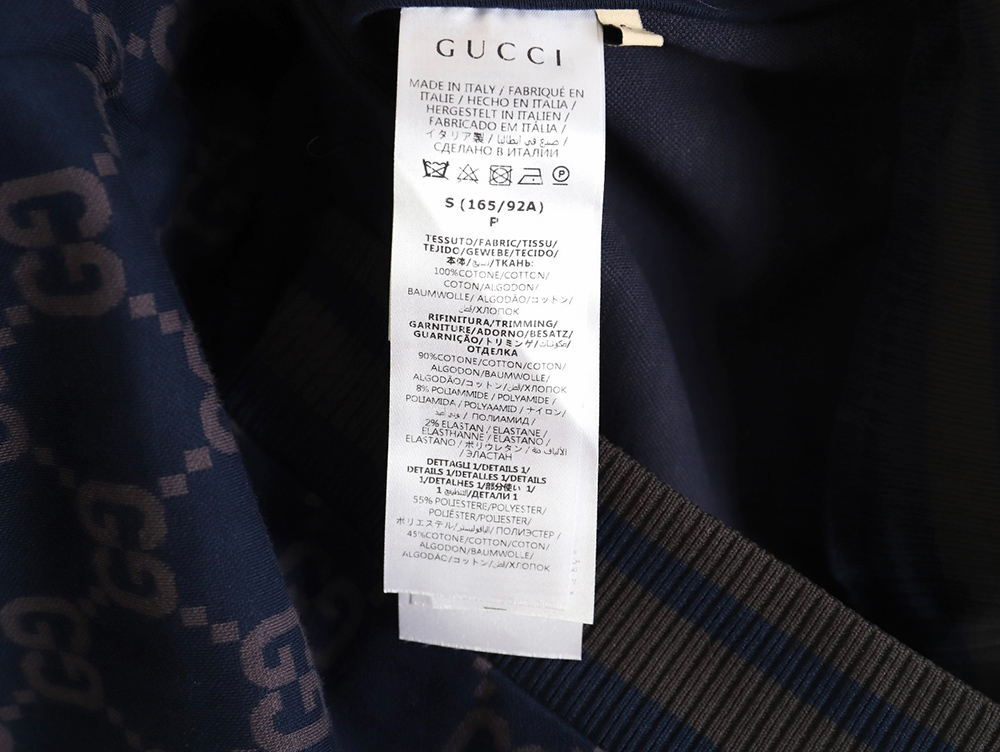 G*u*i 24ss knitted cotton casual suit jacket