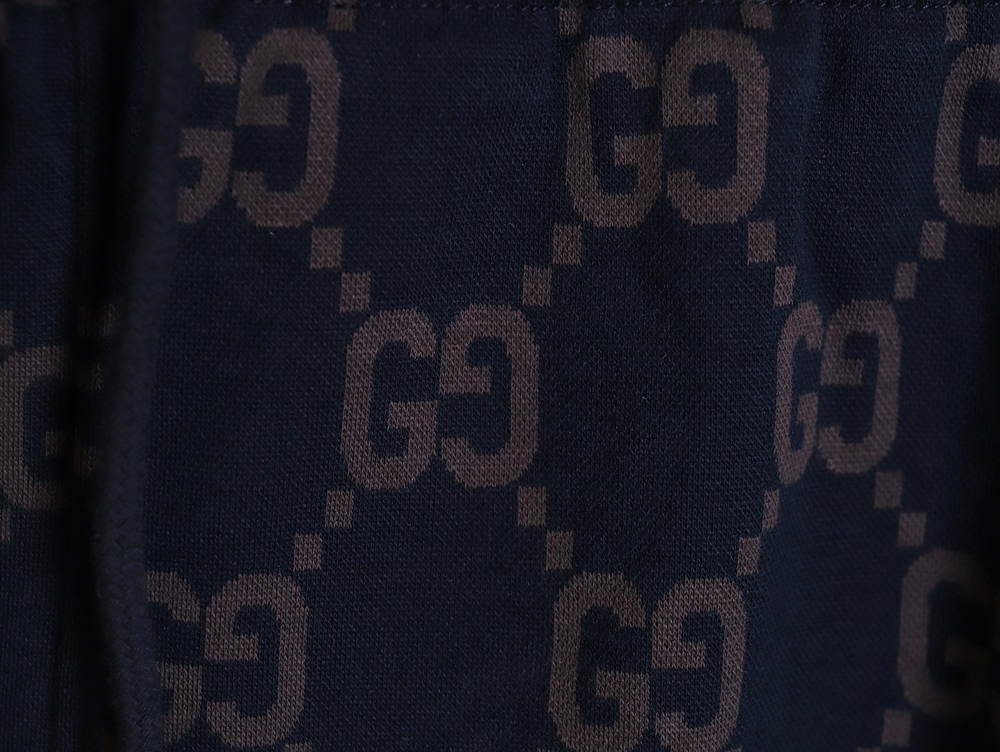 G*u*i 24ss knitted cotton casual suit trousers