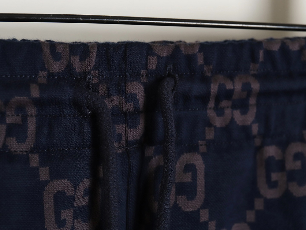 G*u*i 24ss knitted cotton casual suit trousers