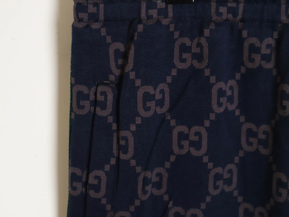 G*u*i 24ss knitted cotton casual suit trousers