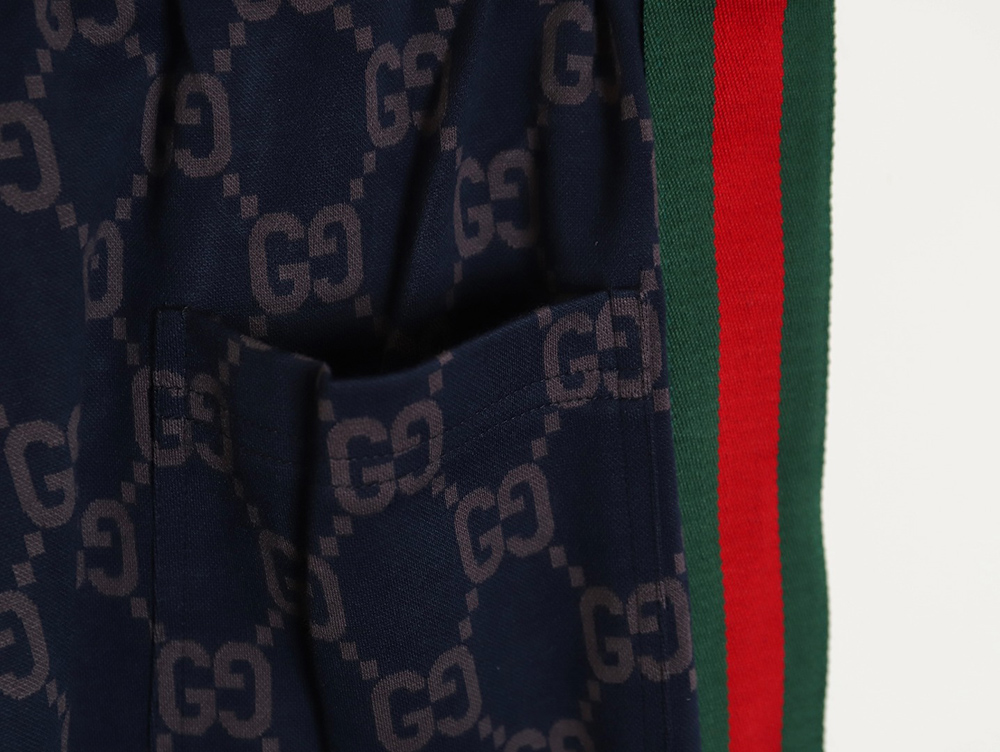 G*u*i 24ss knitted cotton casual suit trousers